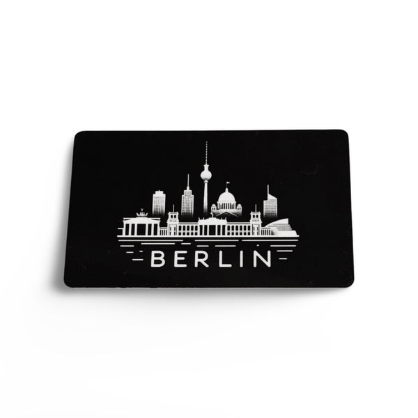 Carte City Edition "Berlin" au format carte EC/carte d'identité pour tabac à priser - hack card