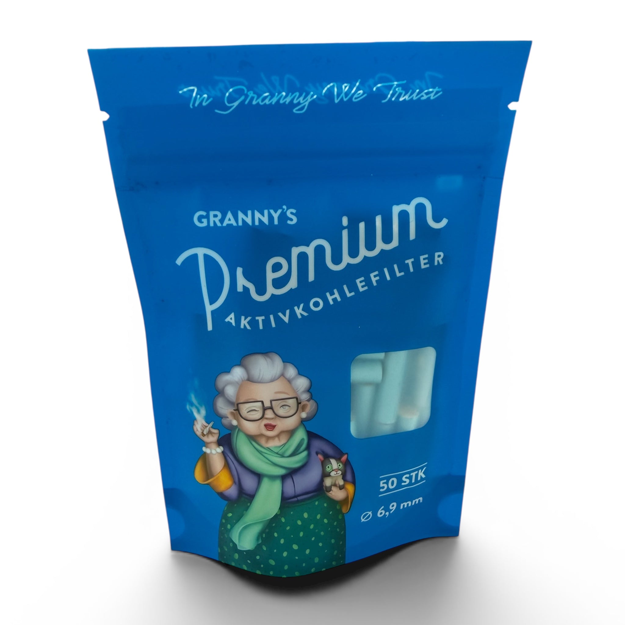 Granny’s® Aktivkohlefilter 7 mm – Vegane Slim Filter