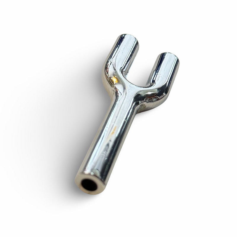 Doppel - Röhrchen aus Aluminum in Silber – für deinen Schnupftabak - Zieh - Röhrchen - Snuff - Snorter Dispenser – Silver ca. 70mm
