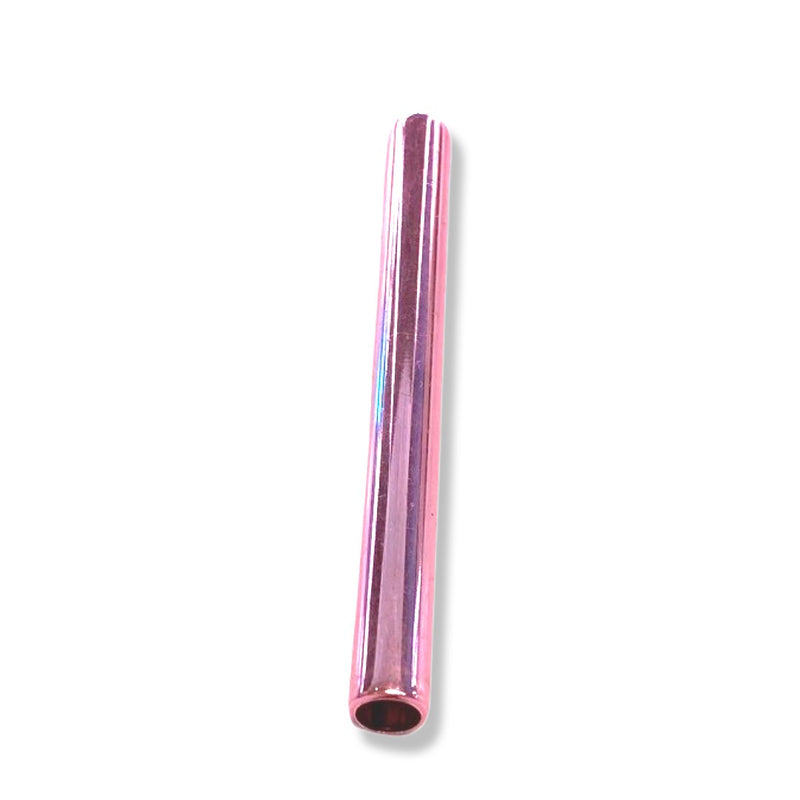 Zieh-Röhrchen aus Alu Rosa / Pink in 70mm Länge, stabil, leicht, elegant, edel