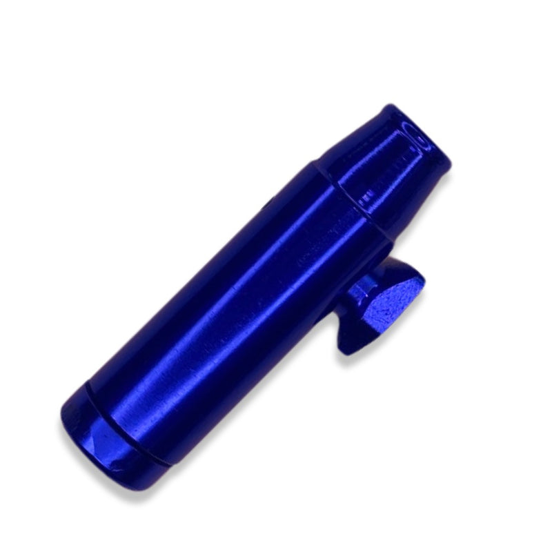 Royal Box inkl. integriertem Röhrchen für Schnupftabak für unterwegs + Dosierer in Blau Camouflage Blau