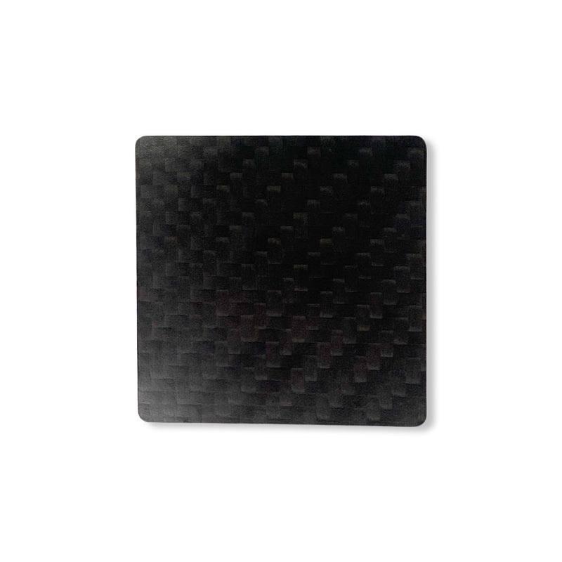 Hack card made of real carbon fiber in mini format-pull and hack card black, stable and elegant made of carbon