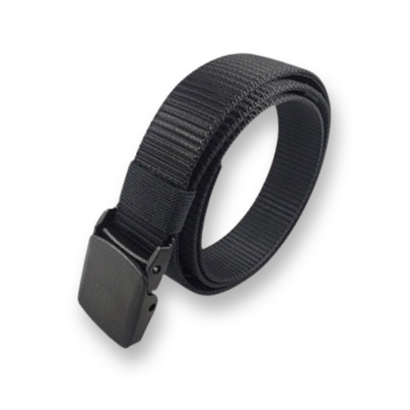 Black belt with secret compartment - security and style in one