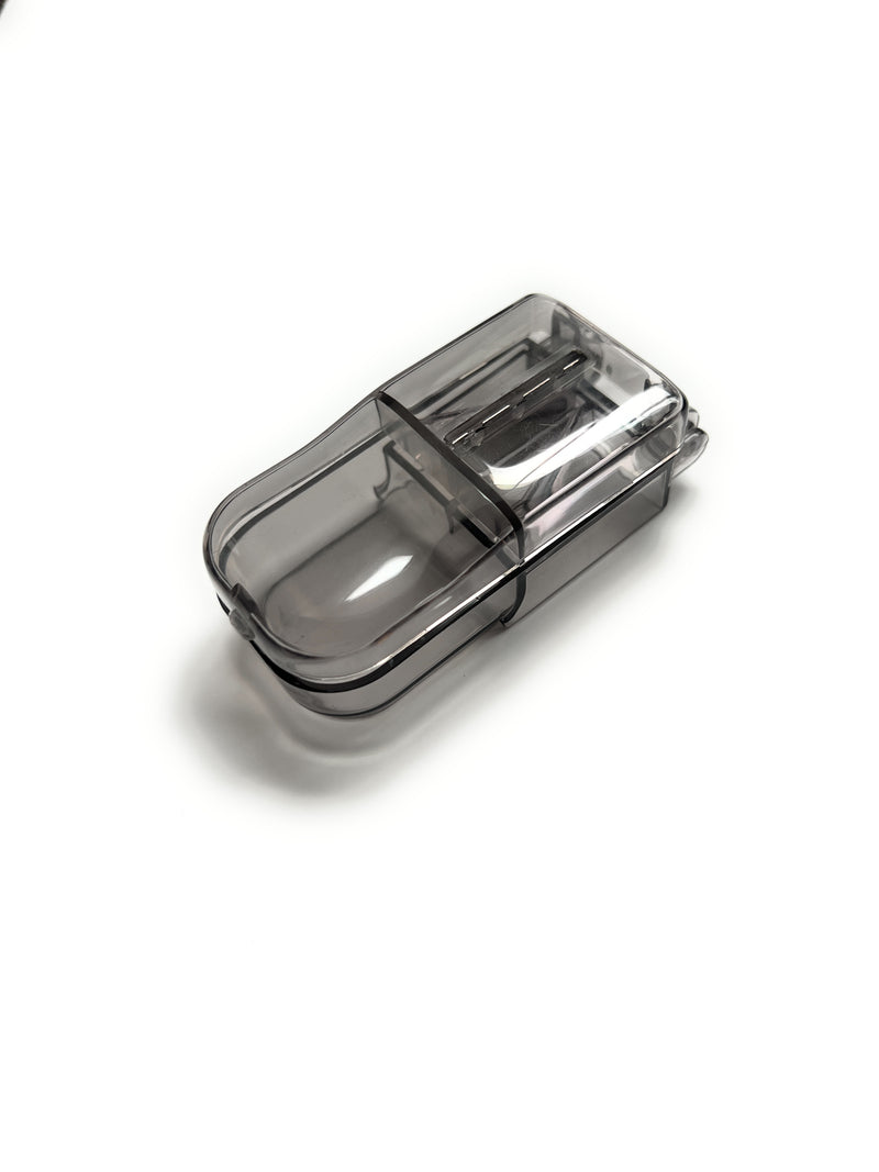 1 x pill divider pendant made of plastic pill tablet divider with storage in anthracite