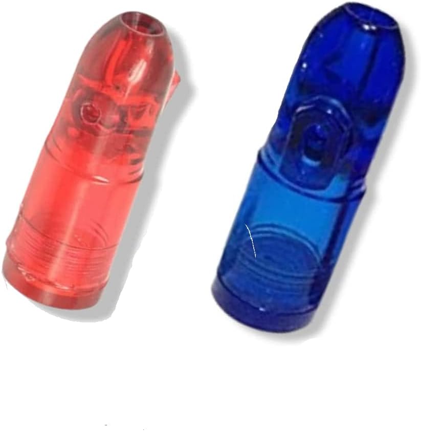 Kompaktes Schnupfset im schwarzen runden Hard Case – Ideal für unterwegs