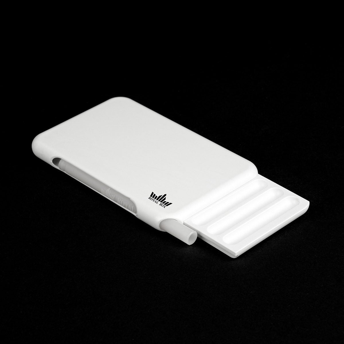 Royal Box Torpedo White Diskretes Snuff-Tool – Metallfrei & Travel Ready