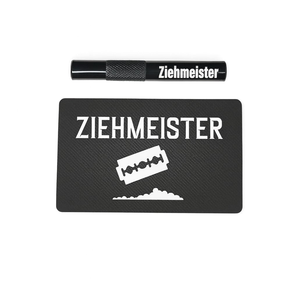 Röhrchen Set Ziehmeister – Hack Karte & Ziehröhrchen in Schwarz -  from DieBallerei