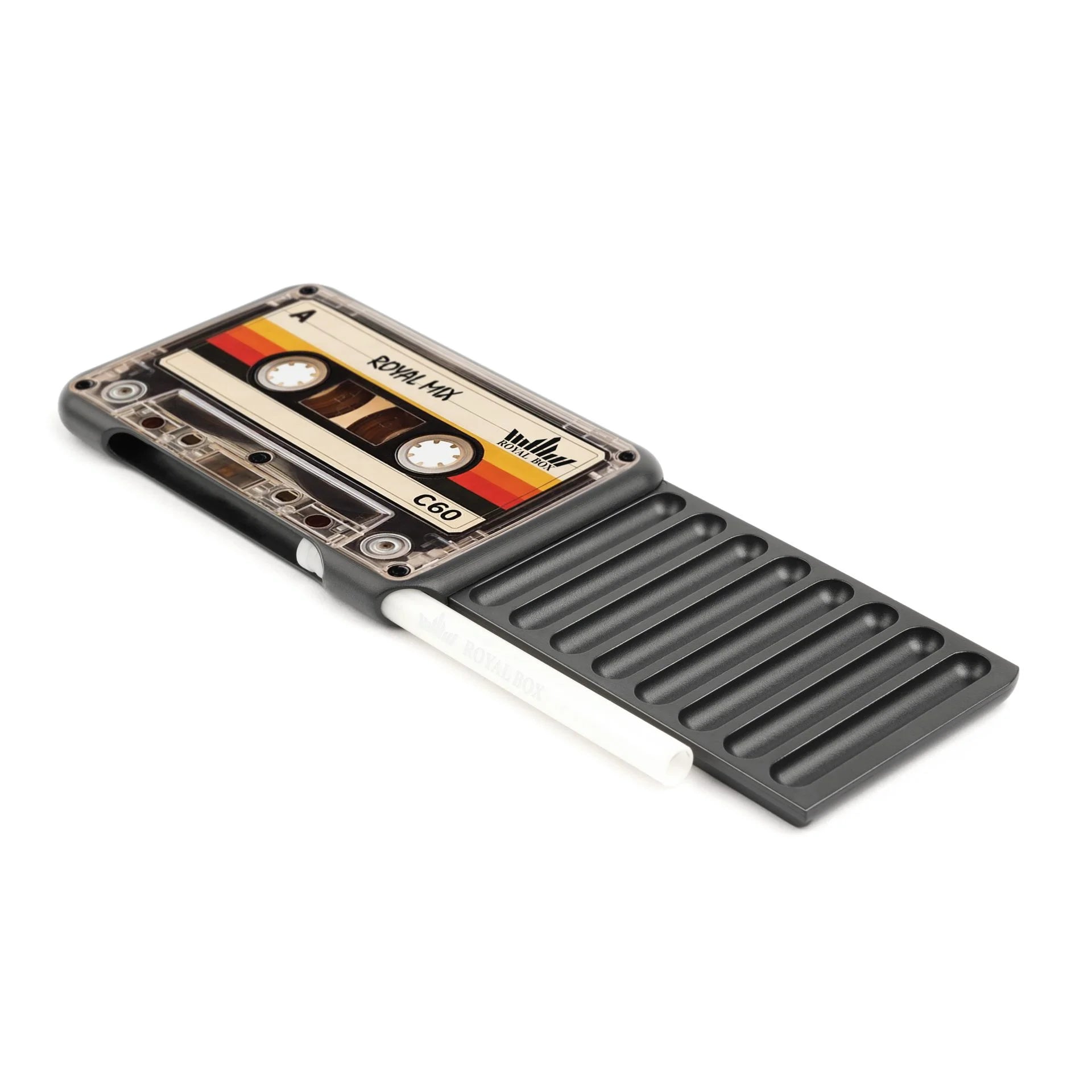 Royal Box Cassette Edition – Black Version im klassischen Retro-Mixtape Design