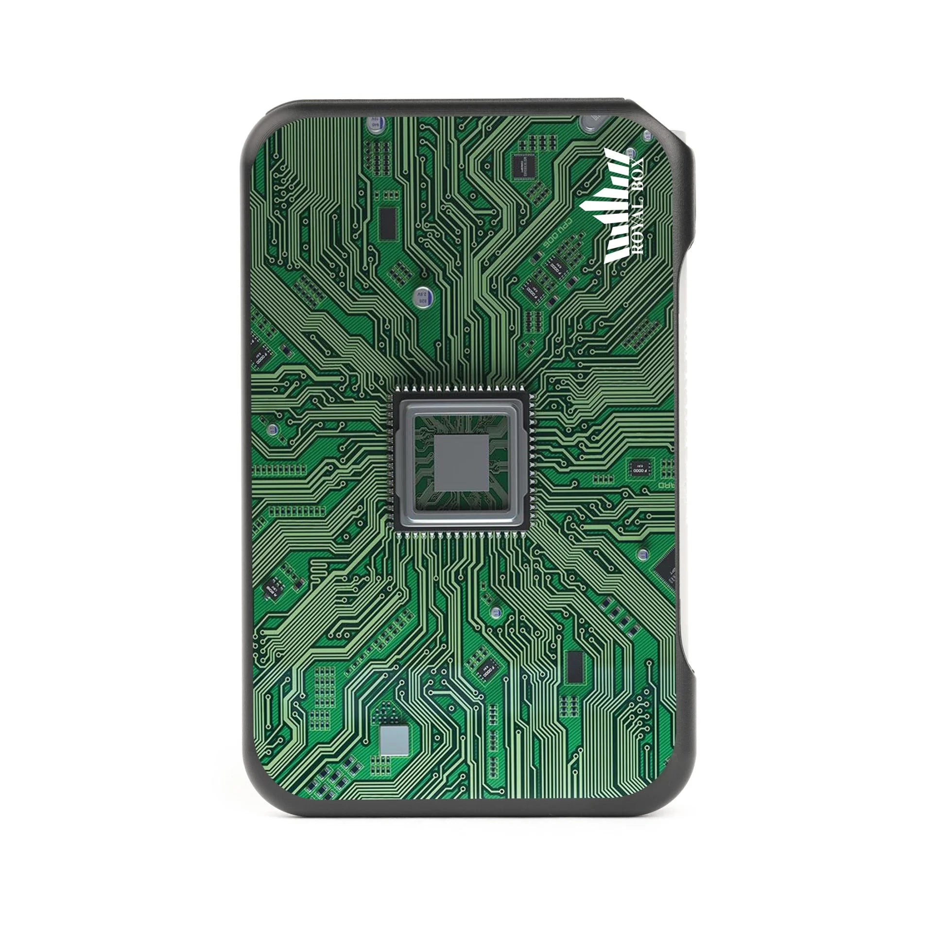 Royal Box Chip Edition – Black Version im modernen Circuit-Board Design