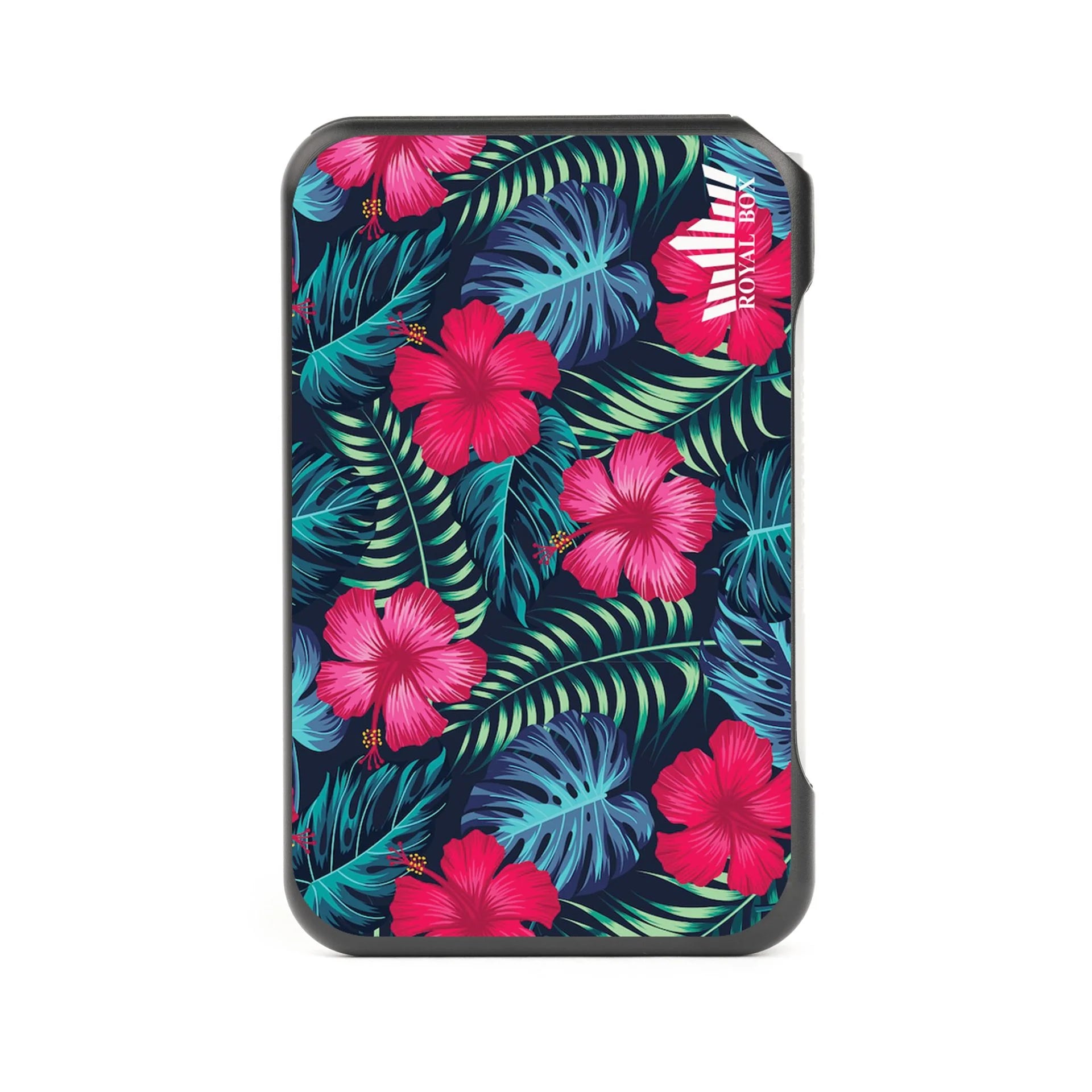 Royal Box Floral Edition – Black Version im tropischen Floral-Design