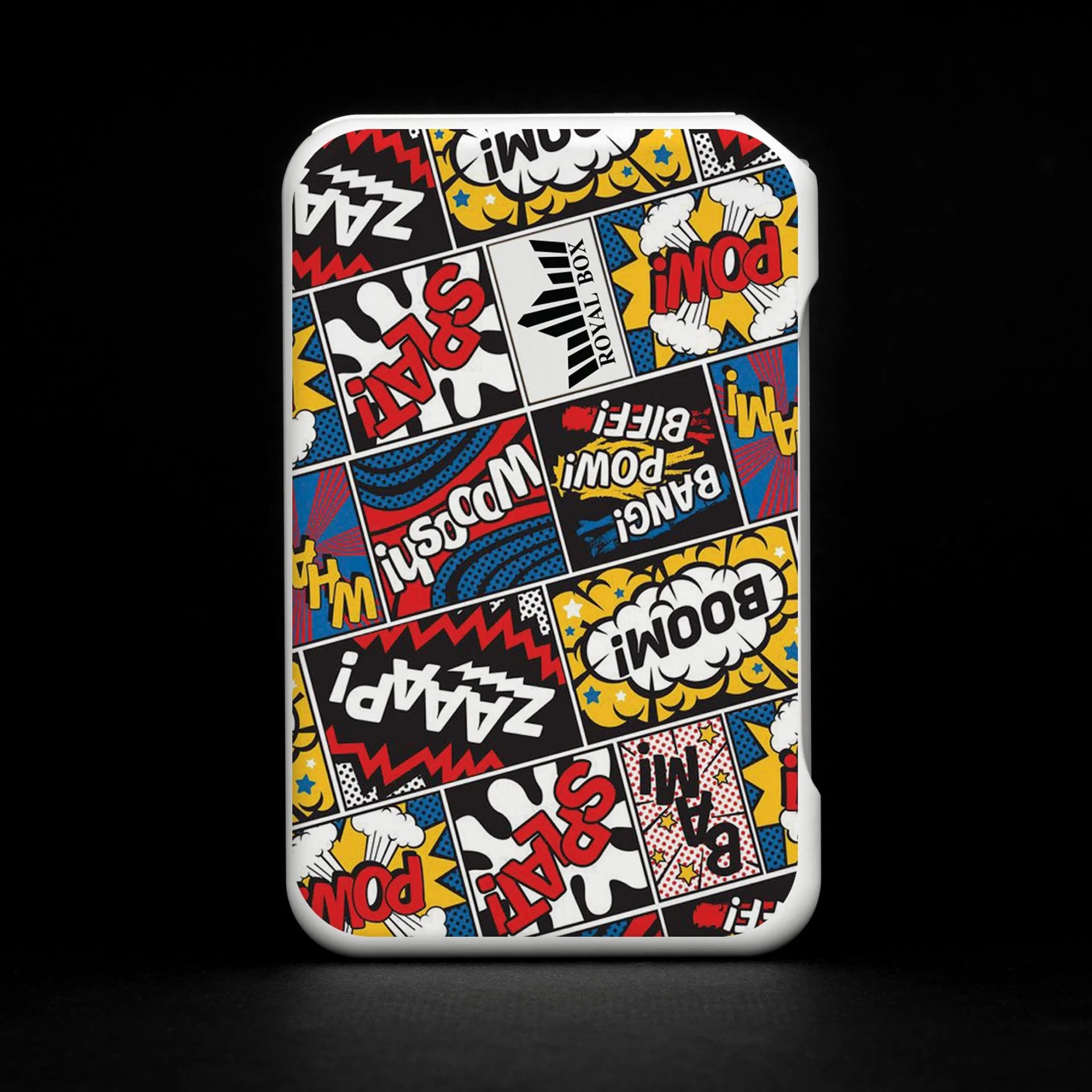 Royal Box Torpedo Boom Edition – White Version im auffälligen Comic-Pop-Art Design