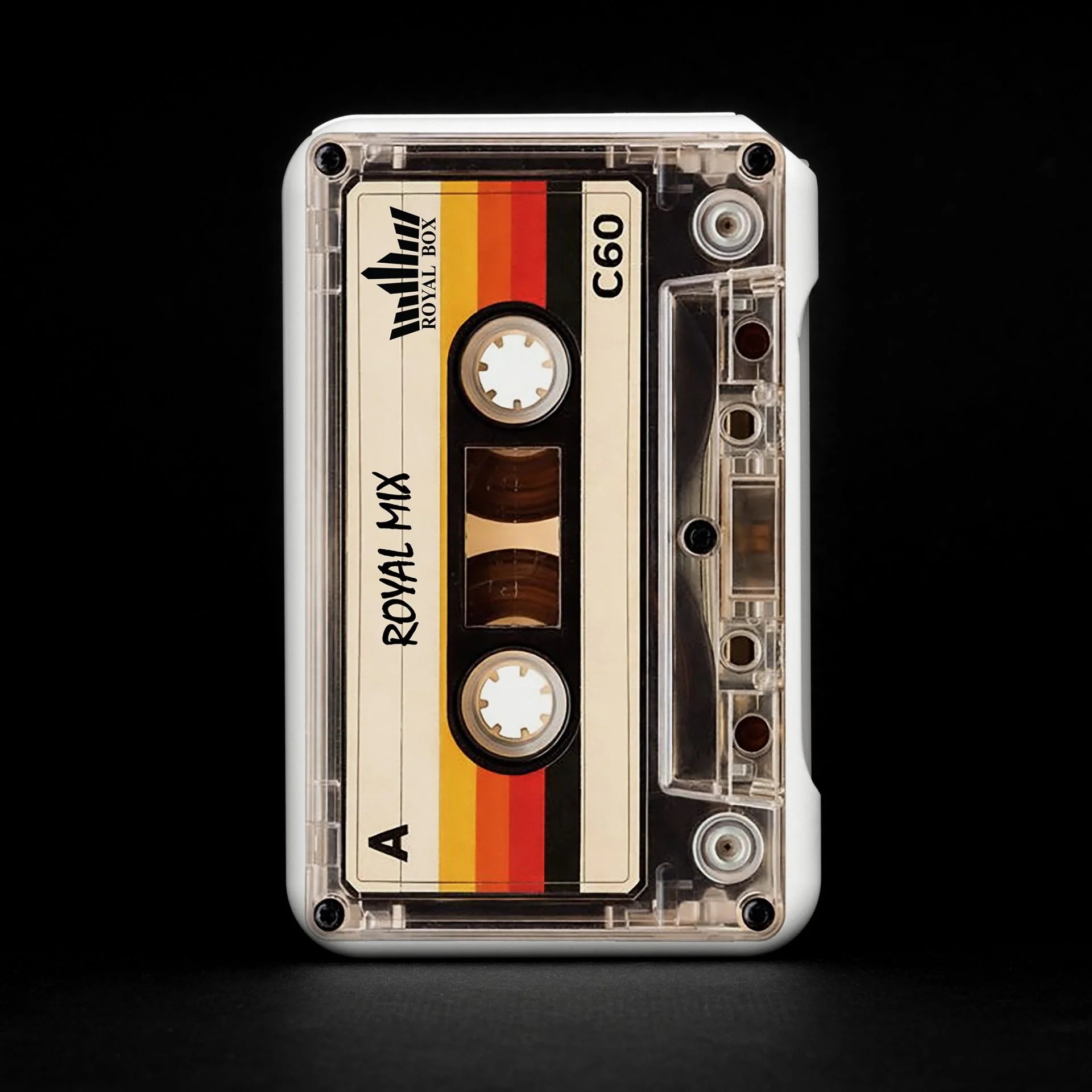 Royal Box Torpedo Cassette Edition – White Version im klassischen Retro-Mixtape Design