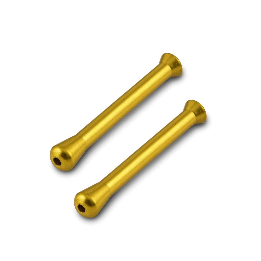 Set 'Gold' – 2x Ziehröhrchen, Hack-Karte & Metall-Unterlage mit erhöhtem Rand