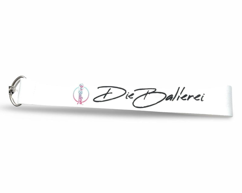 Cordon Die.Ballerei avec logo "Die.Ballerei" et fermoir