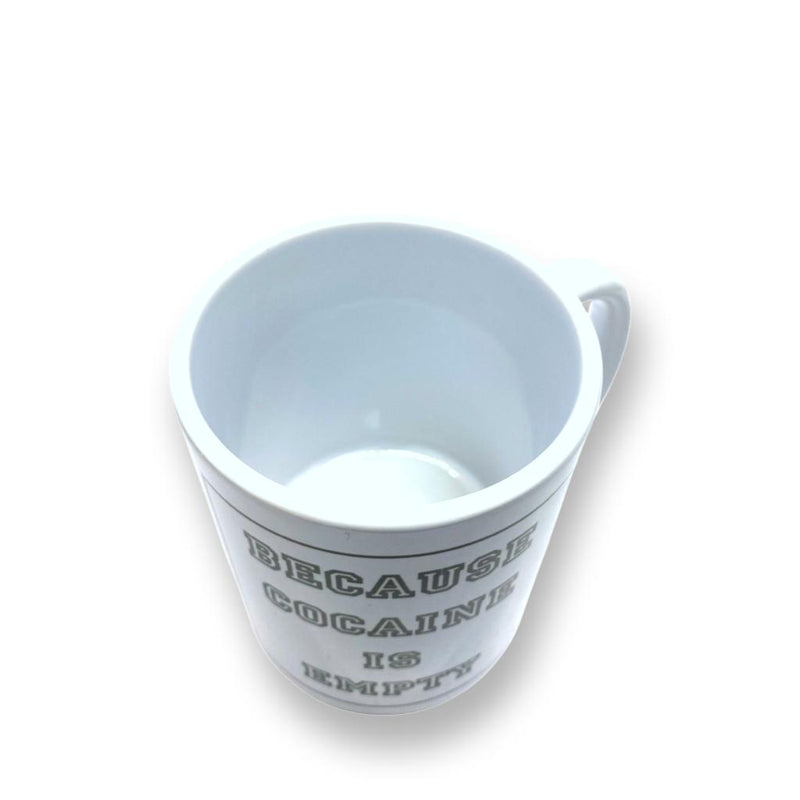 Tasse/Mug/Becher „Because Cocaine is Empty“ Fun Spass Kokain Keramik Kaffee V1