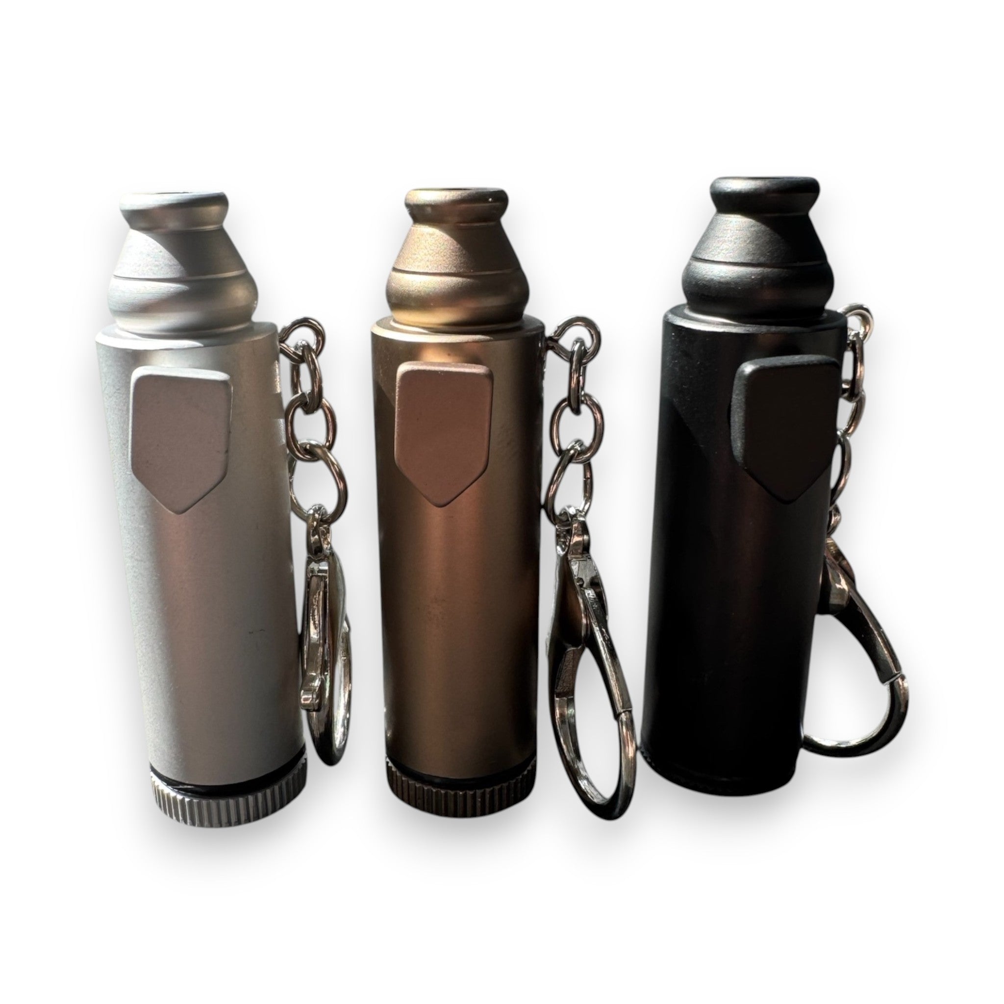 XL Dosierer mit Schlüsselanhänger– für alles, was unterwegs dabei sein muss