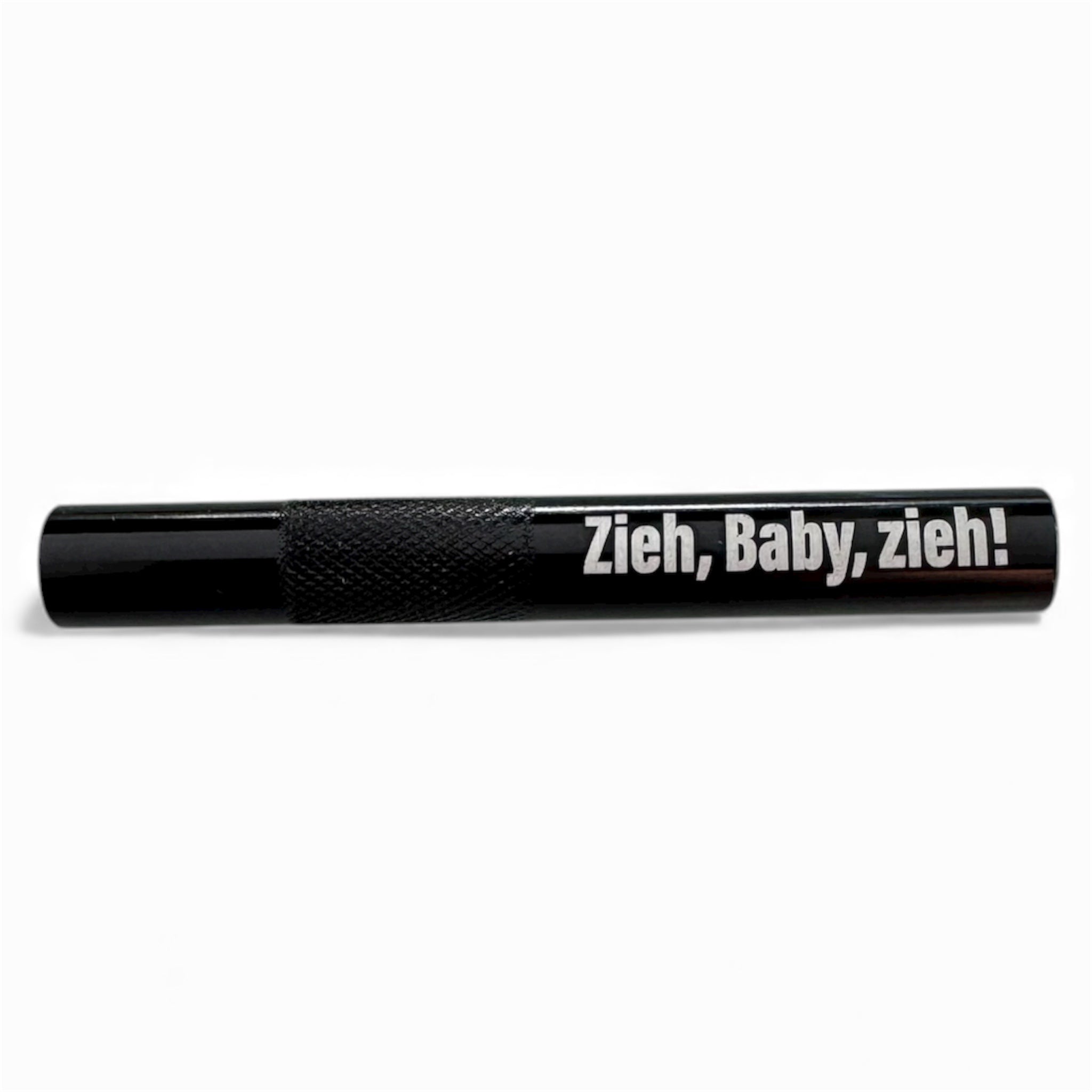 „Zieh, Baby, zieh!“ Aluminium-Röhrchen – Stylisch, Praktisch & Robust in Schwarz