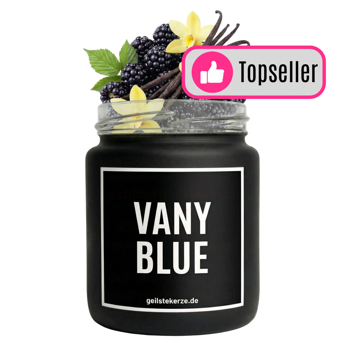 Geilste Kerze – Duftkerze „LIEBER SCHEISSE TANZEN ALS DUMM RUMSTEHEN!“