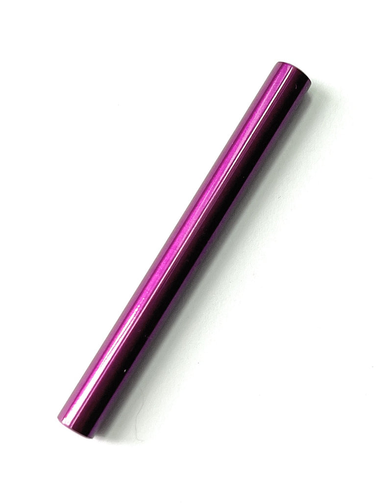 Pull-out tubes made of aluminum - for your snuff tube - in 8 colors - 70mm - stable, light, elegant, noble