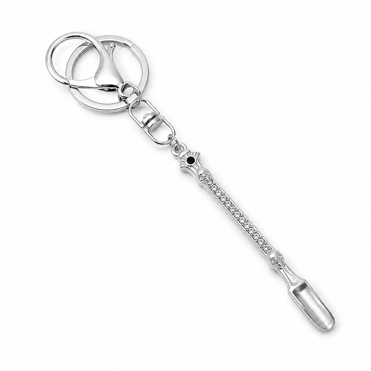 Mini-Löffel Schlüsselanhänger mit Strass – Elegant, auffällig & praktisch 