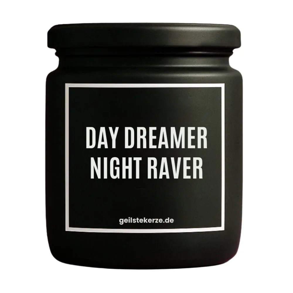 Duftkerze „DAY DREAMER NIGHT RAVER“ von geilstekerze – Ansicht 3