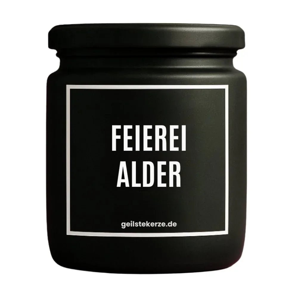 Duftkerze „FEIEREI ALDER“ von geilstekerze – Ansicht 3