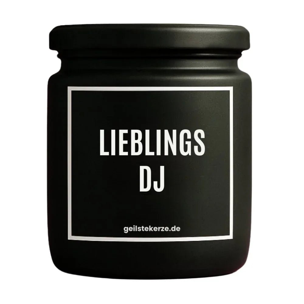 Duftkerze „LIEBLINGS DJ“ von geilstekerze – Ansicht 3