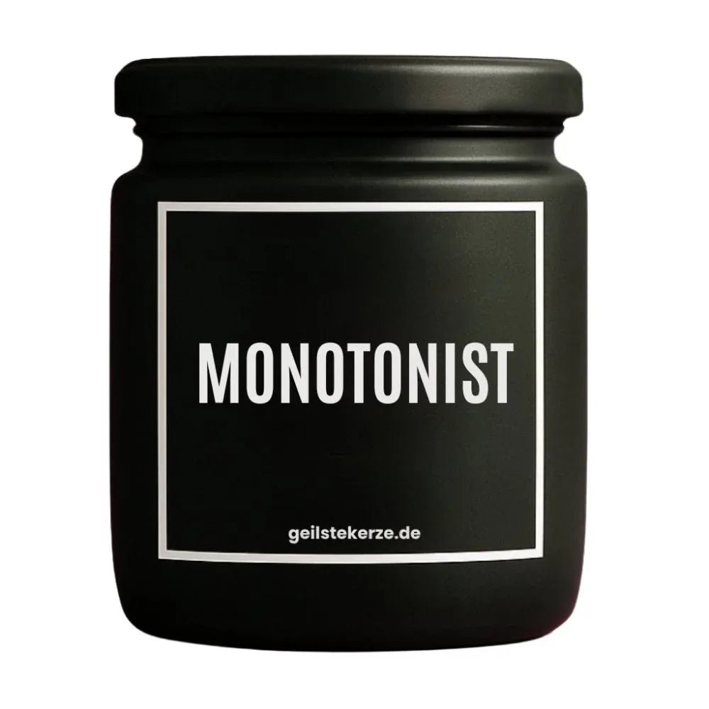 Duftkerze „MONOTONIST“ von geilstekerze – Ansicht 3