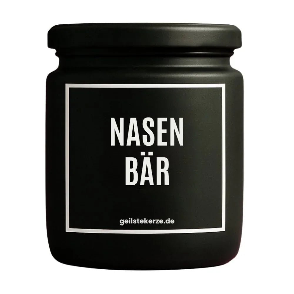 Duftkerze „NASENBÄR“ von geilstekerze – Ansicht 3
