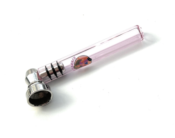Pipe à fumer « Rose » Pipes en verre Accessoires pour fumer Pipe en verre pour fumer