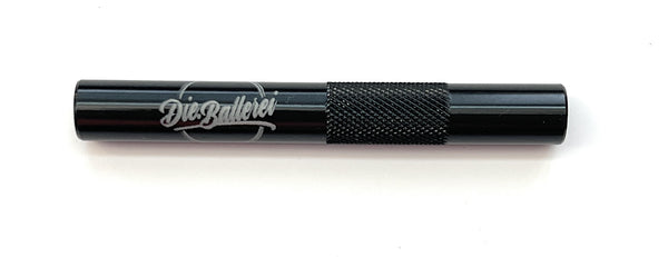 Die.Ballerei tube made of aluminum drawing tubes - length 70mm (black)