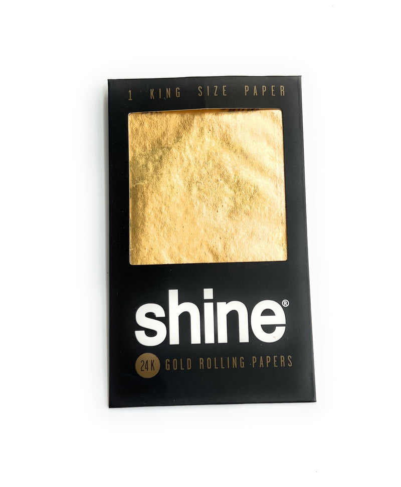 Shine 24k Gold Rolling Papers - 1x Gold Paper aus 24 Karat Echtgold