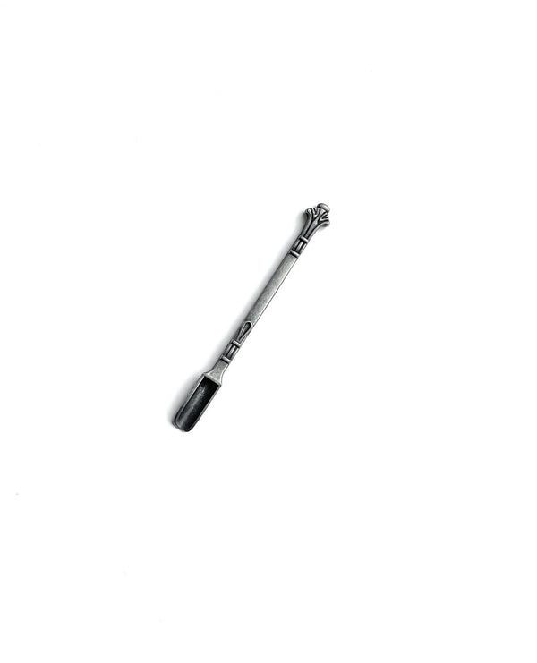 Mini Löffel (ca.85mm) Charm Sniffer Snorter Snuff Snorter Powder Löffel Smoking Zubehör in Eisen