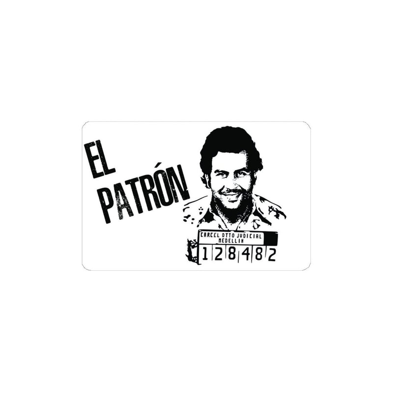Card "El Patron1" in debit card/identity card format for snuff-snuff-doser-hack card-pull and hack Escobar