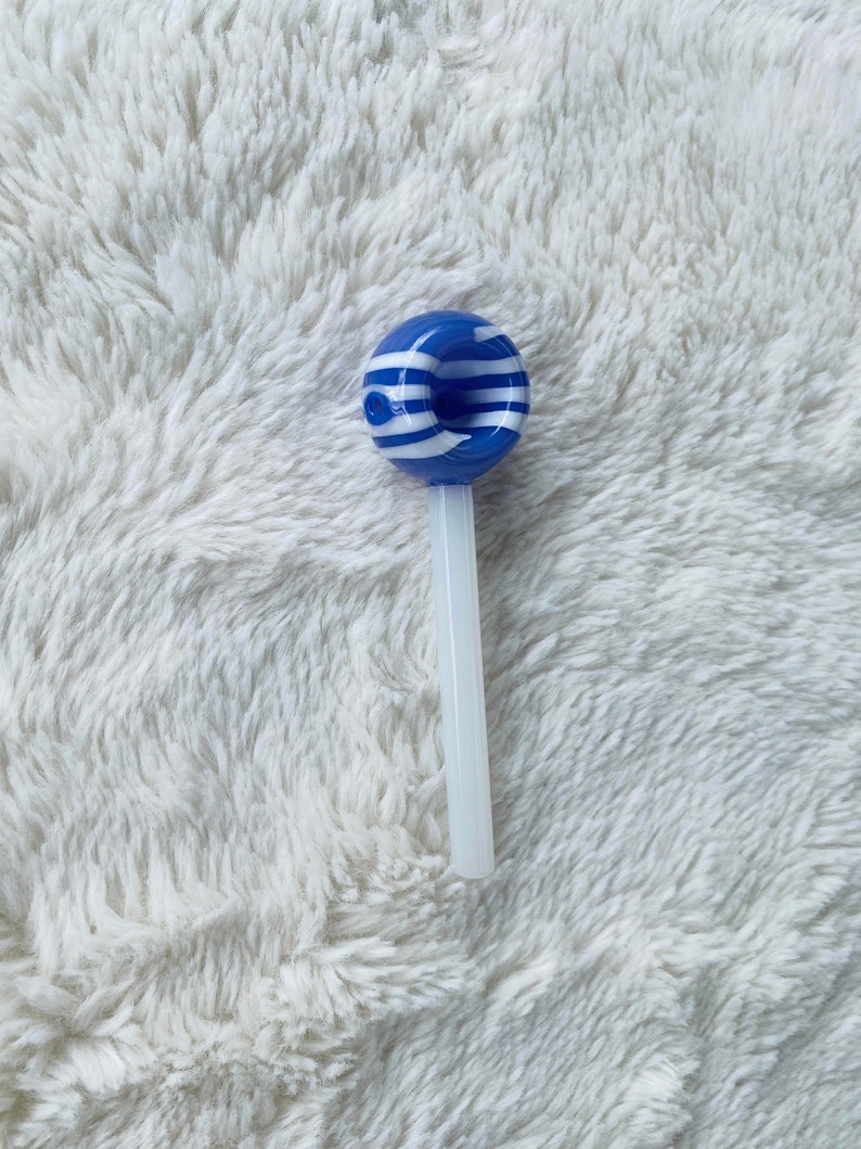Smoking Pipe "Lollipop" Various Colors Pipes Glass Smoking Accessories Pipe Glass Sweets Smoking Lolly Lollipop Candy