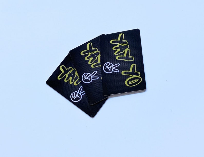 Carte "Yay Yo" au look carbone au format carte EC/carte d'identité pour tabac à priser, distributeur de tabac à priser, card-pull et hack Escobar
