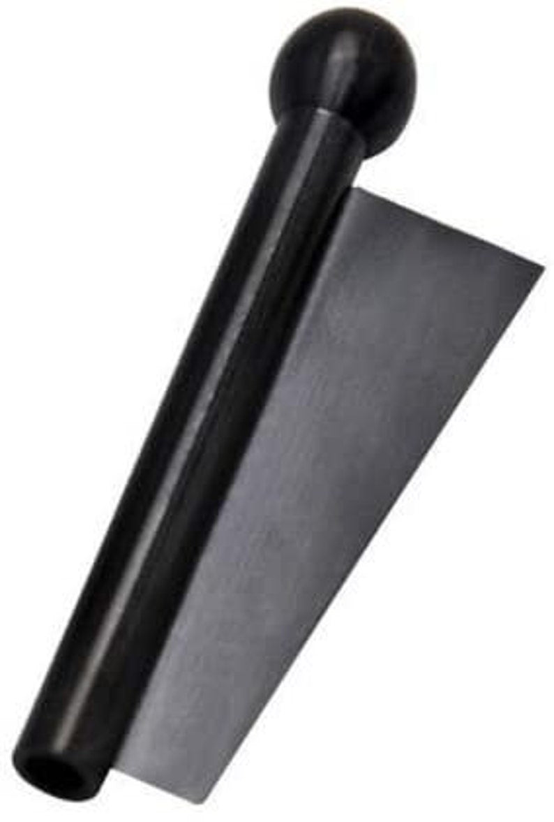 1 x Colored Metal Snuff Bat Snorter Nasal Tube Bullet Sniffer Snuffer & Klingenrand (Schwarz)