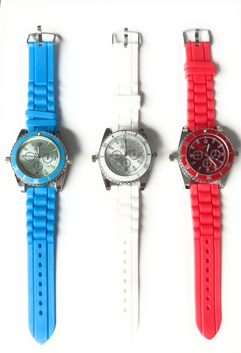 Grinder in Armbanduhr Optik (40mm) Voll Funktionsfähig aus Aluminium/Silikon Smoking Mühle Weed Stoner Herb Uhr Versteck Watch blau