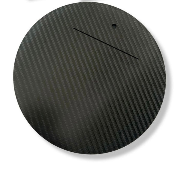 Exclusive round carbon fiber base made of durable and long-lasting carbon, very stable and elegant